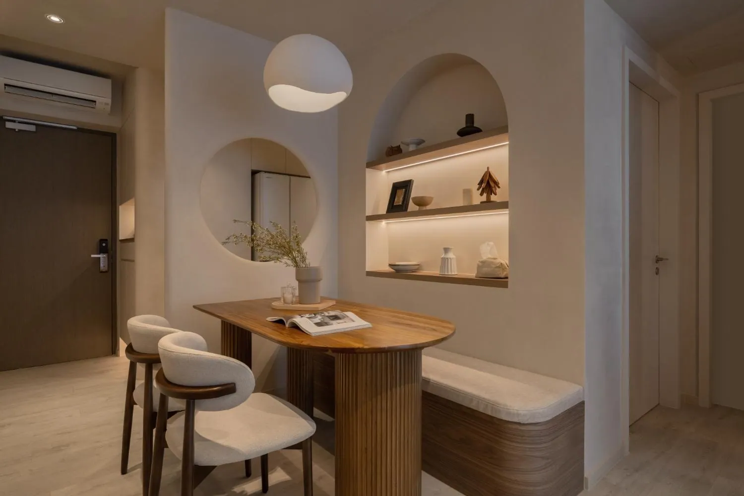 A Modern Wabi-Sabi Retreat by OVON Design