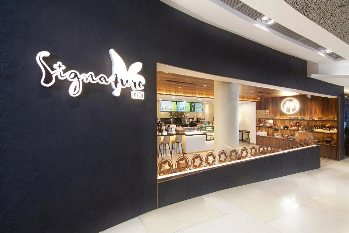 Signature KOI @ ION Orchard — project view 1