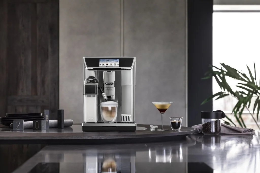 Delonghi PrimaDonna Elite Fully Automated Coffee Machine, Design Authority