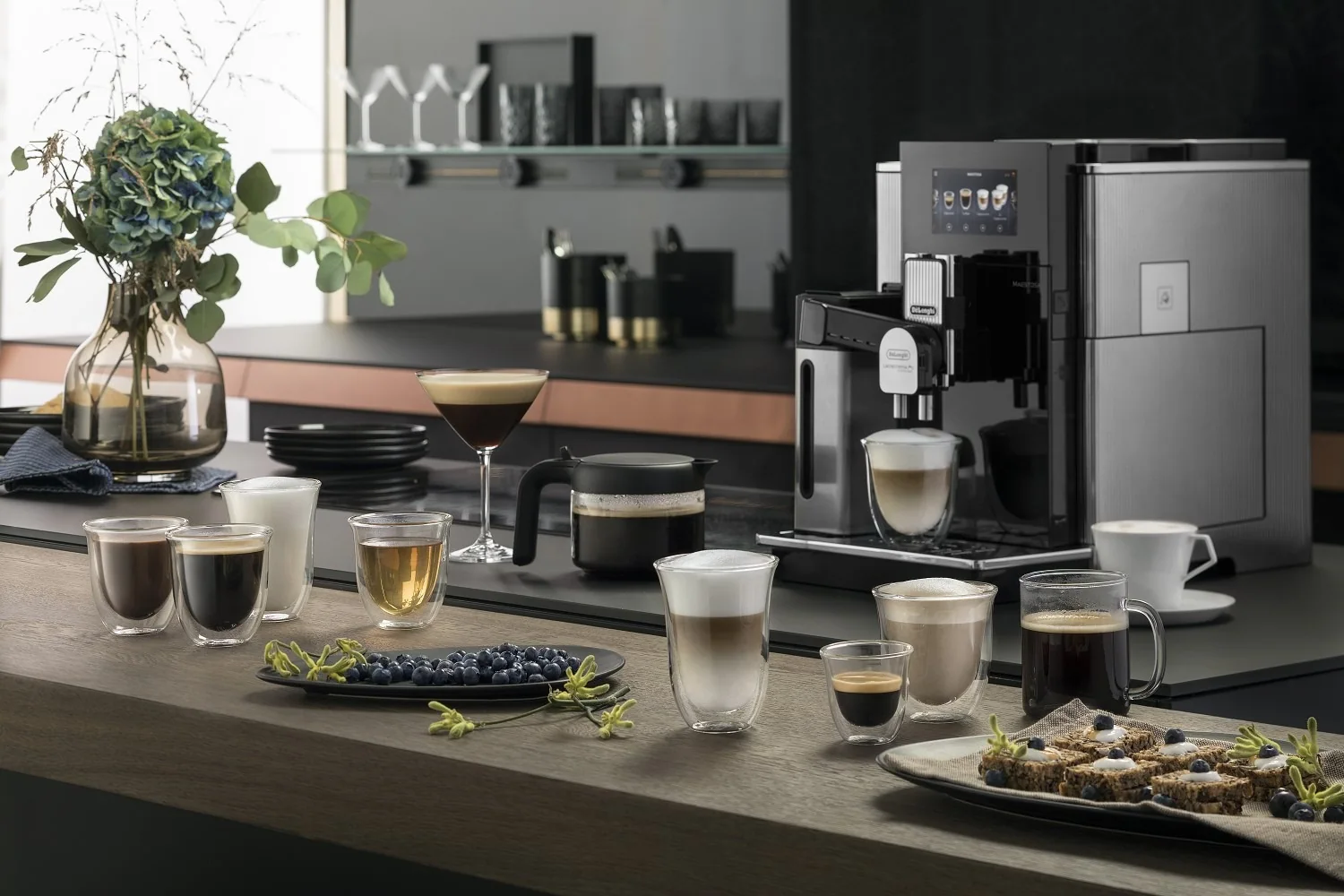 Maestosa By DeLonghi Gruppo Bicchieri Valcucine Con Display 1, Design Authority