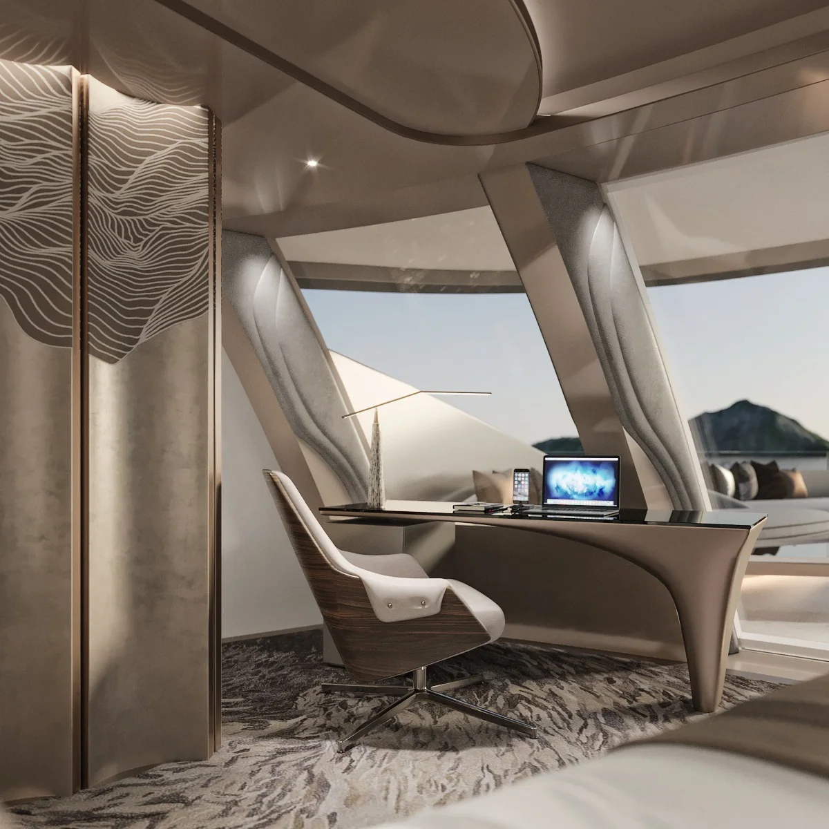 Feadship Yacht – Slice by Designstudio MVH, view 12
