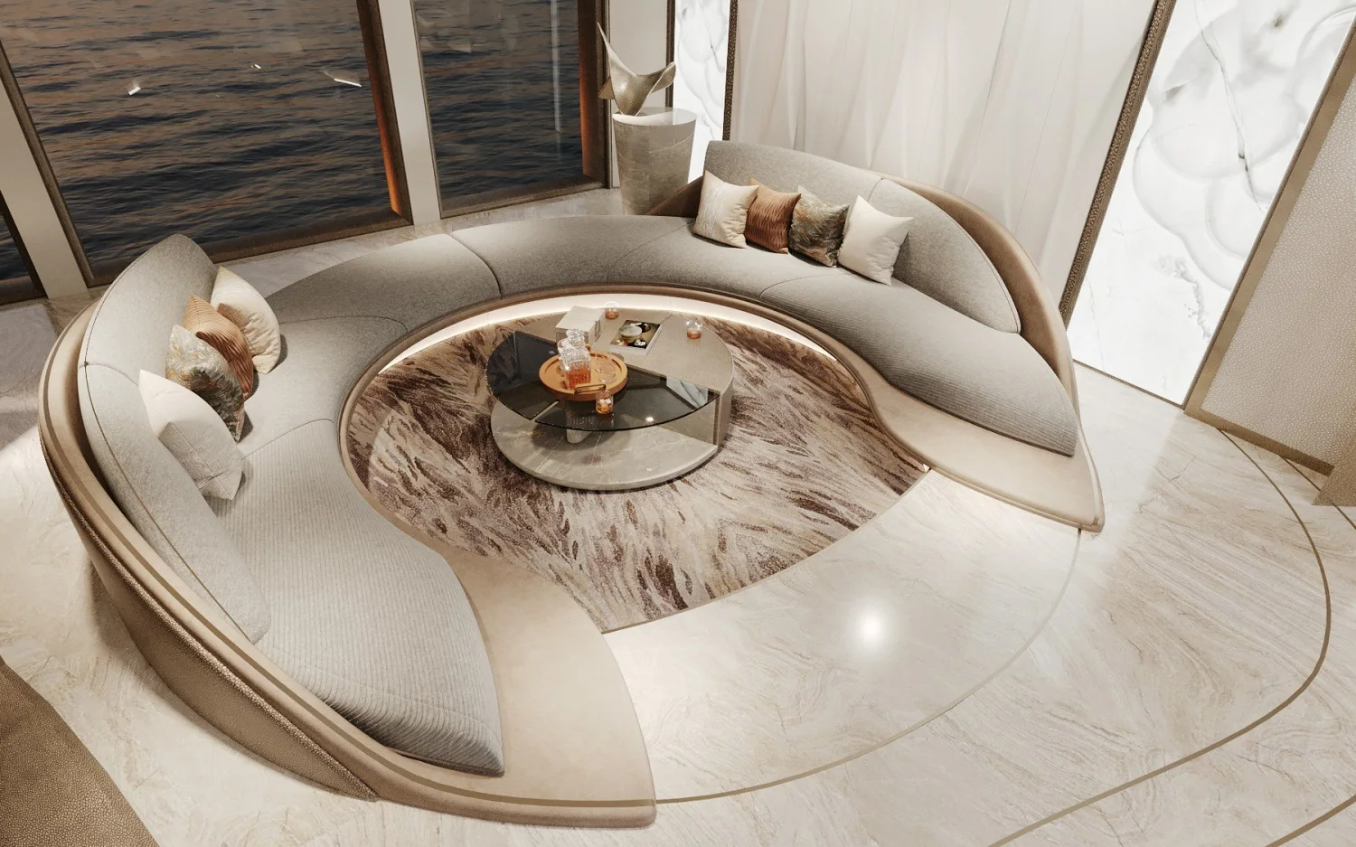 Feadship Yacht – Slice by Designstudio MVH, view 5