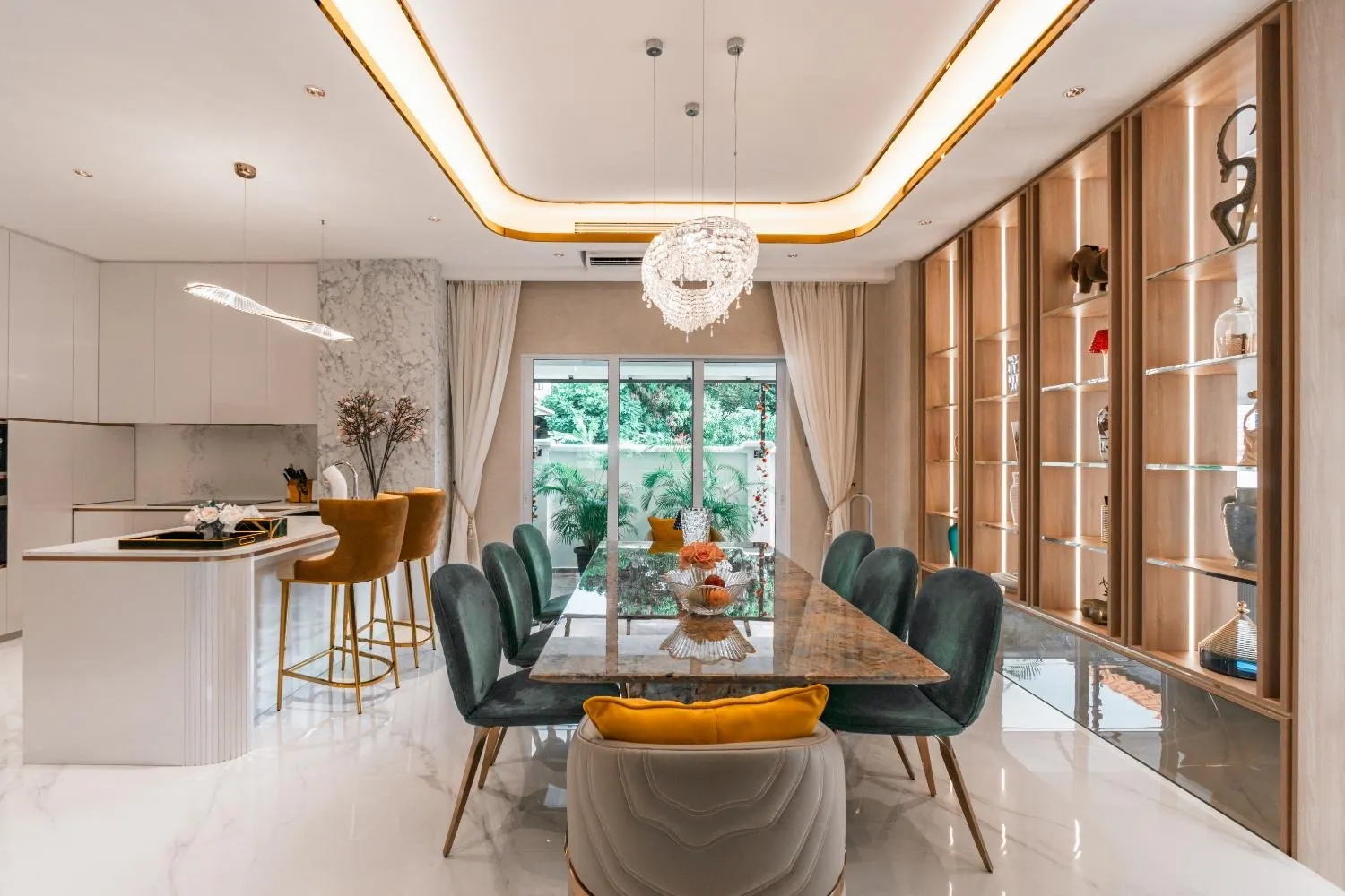 Project J Studio Landed Interior Design Level 1 Dining Bar Area , Design Authority