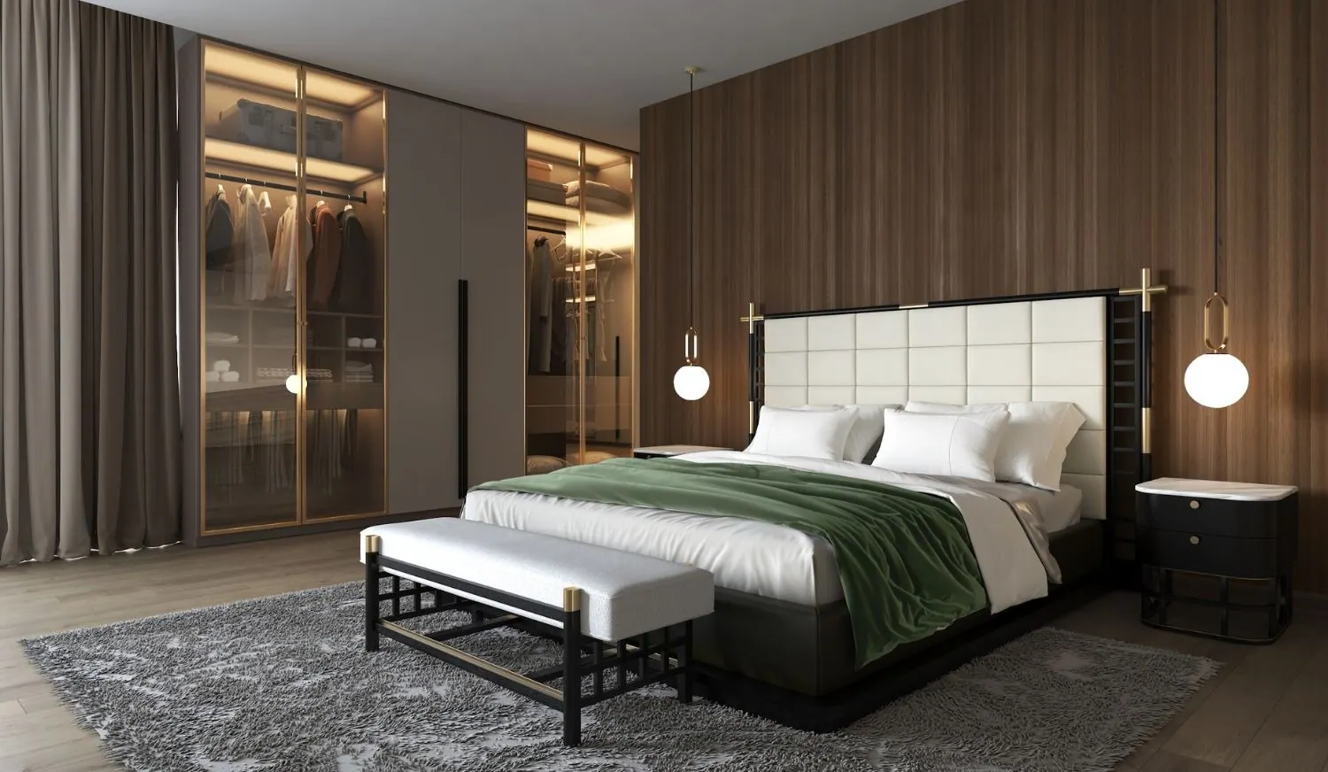 Marano-Furniture-VIENNA Collection - Bedroom Angle 2