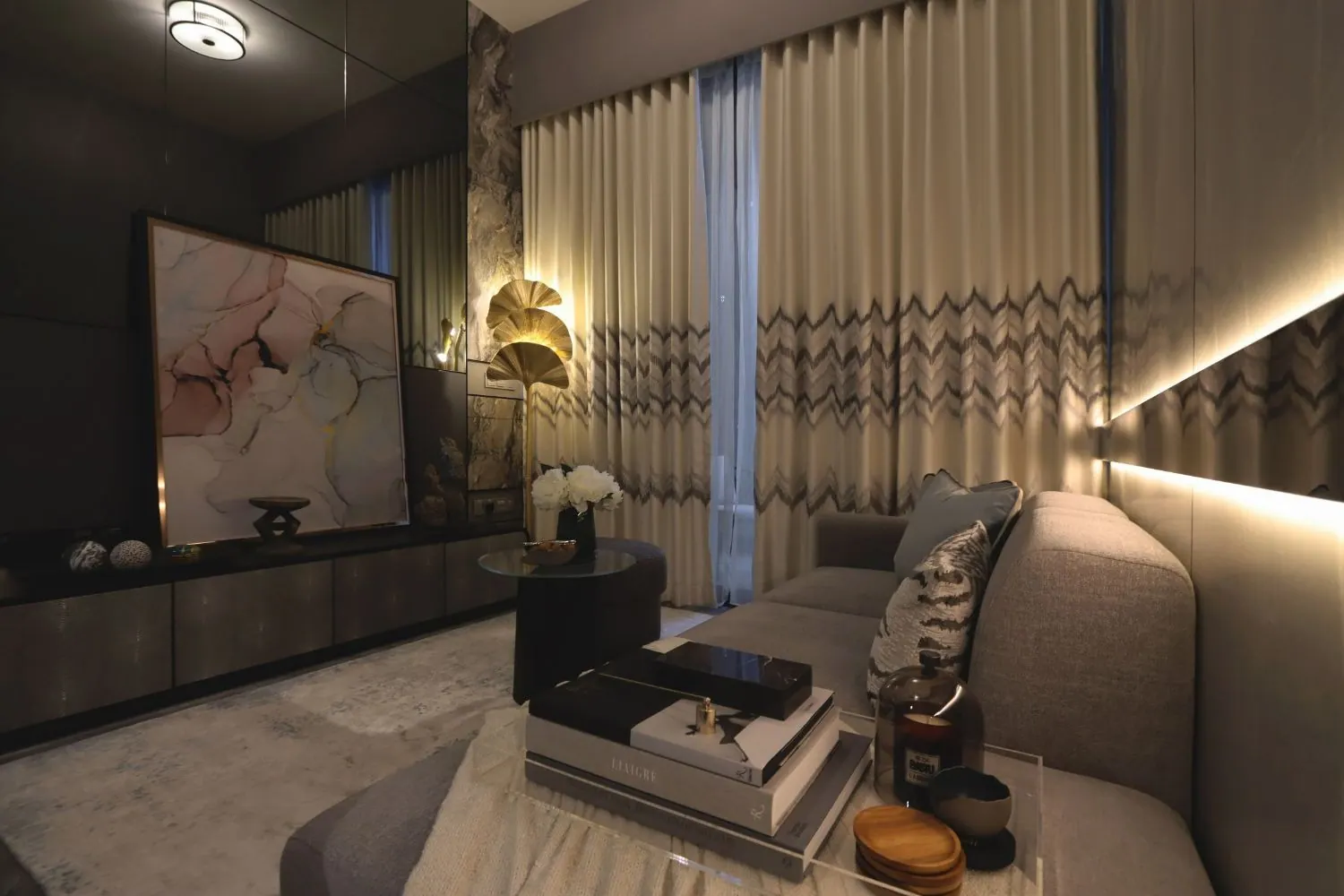YWA Studio Midtown Bay LIVING ROOM 002, Design Authority