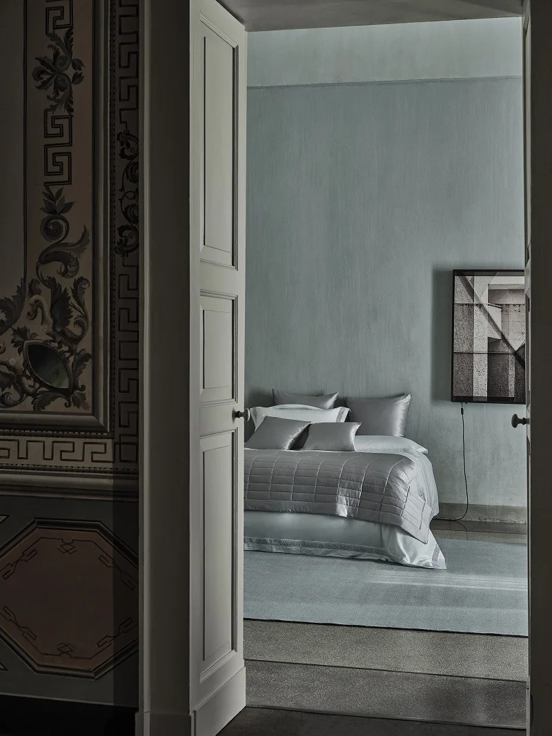Ss22 Puglia Bed 8 Forever Lace Silk Velvet White Grey 2, Design Authority