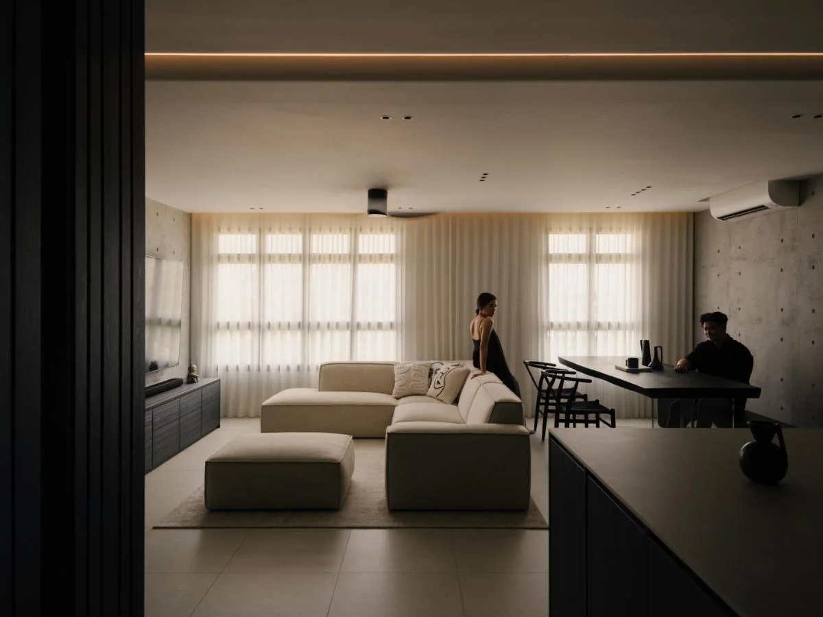Kim Keat Apartment by HID Studio, view 2