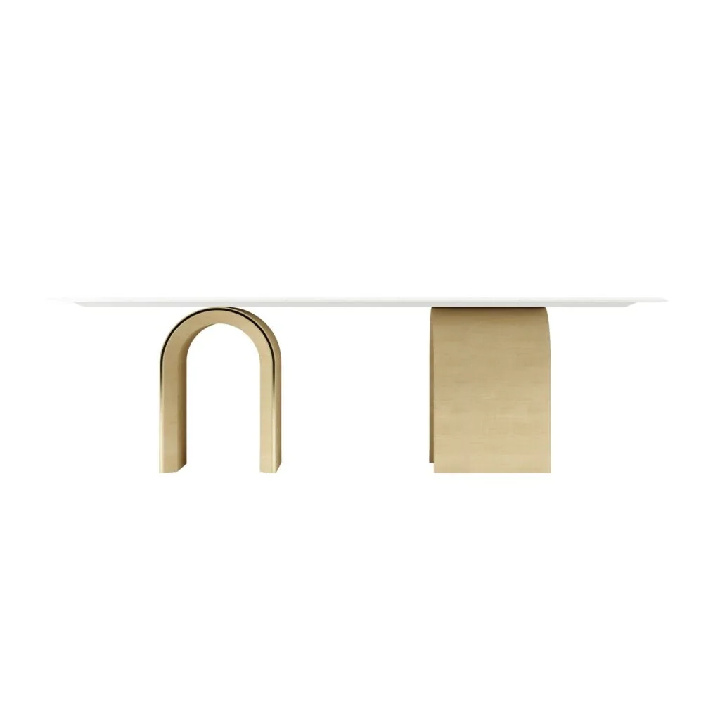 Palazzo Dining Table Perspective 1, Design Authority