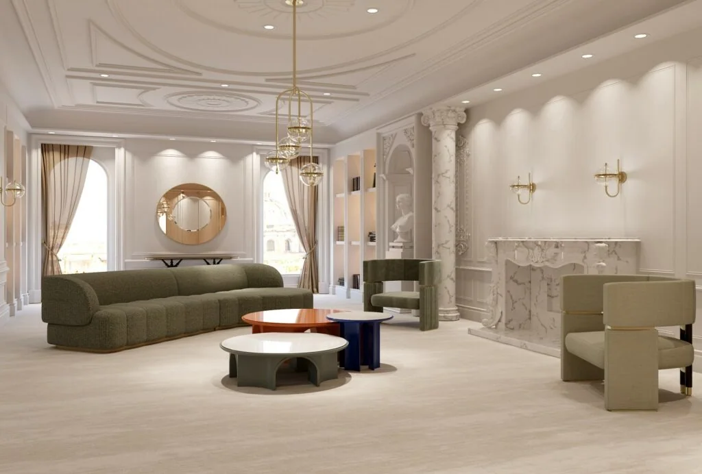 Jetclass Furniture Living Room Perspective 2, Design Authority