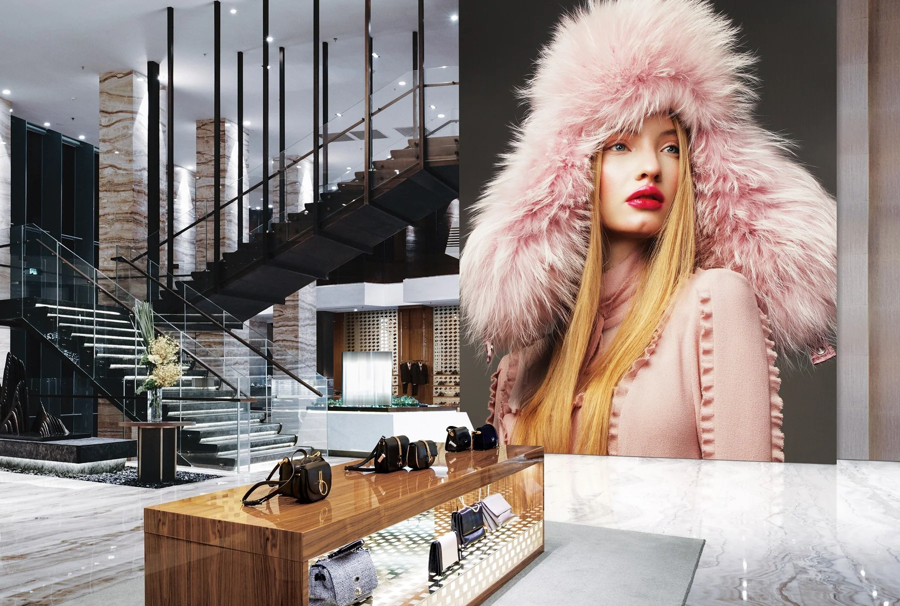 SAMSUNG The Wall Luxury Retail, Design Authority