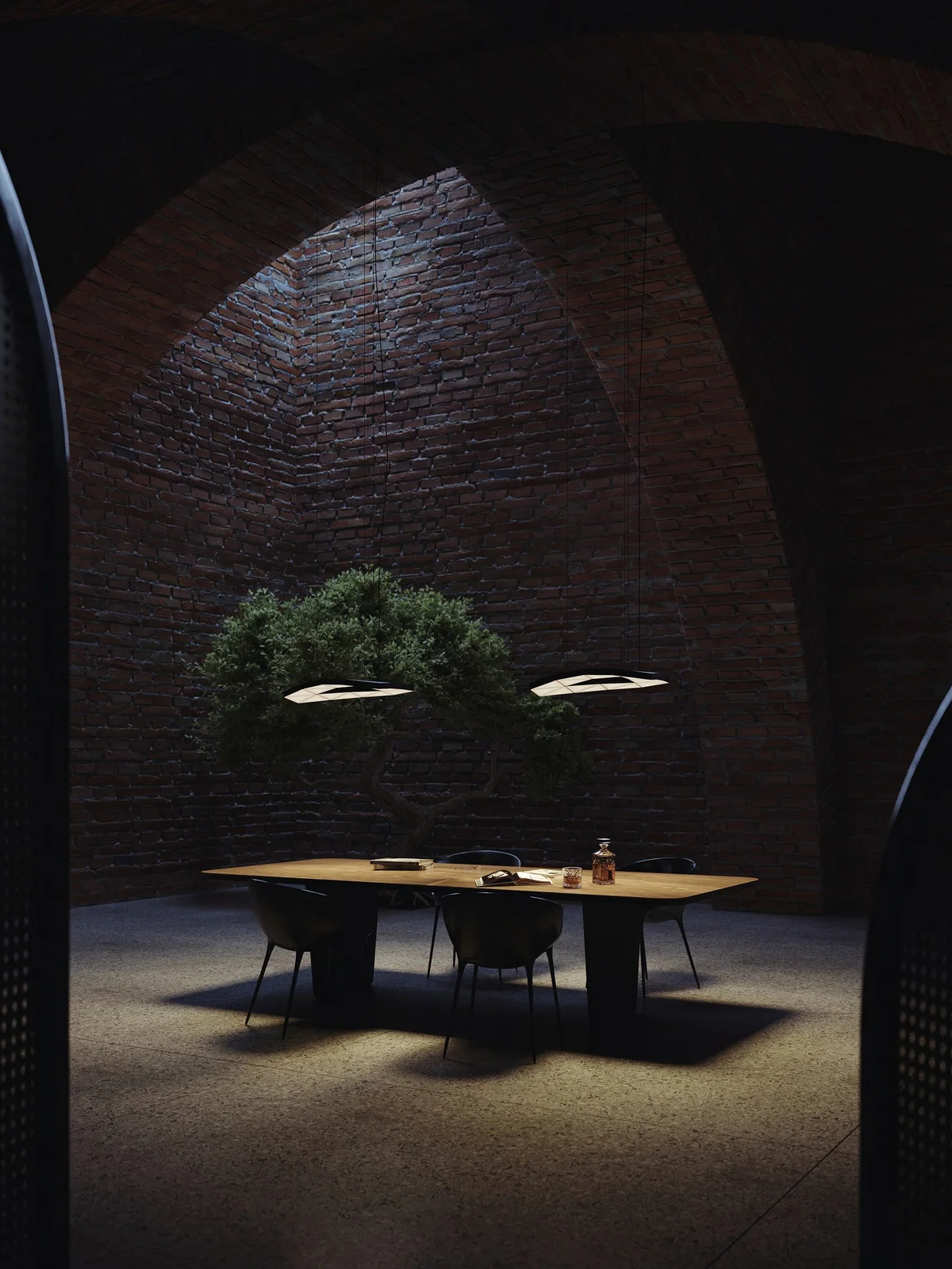 Tokio Furniture And Lighting TRI Light Carbon Claro, Design Authority