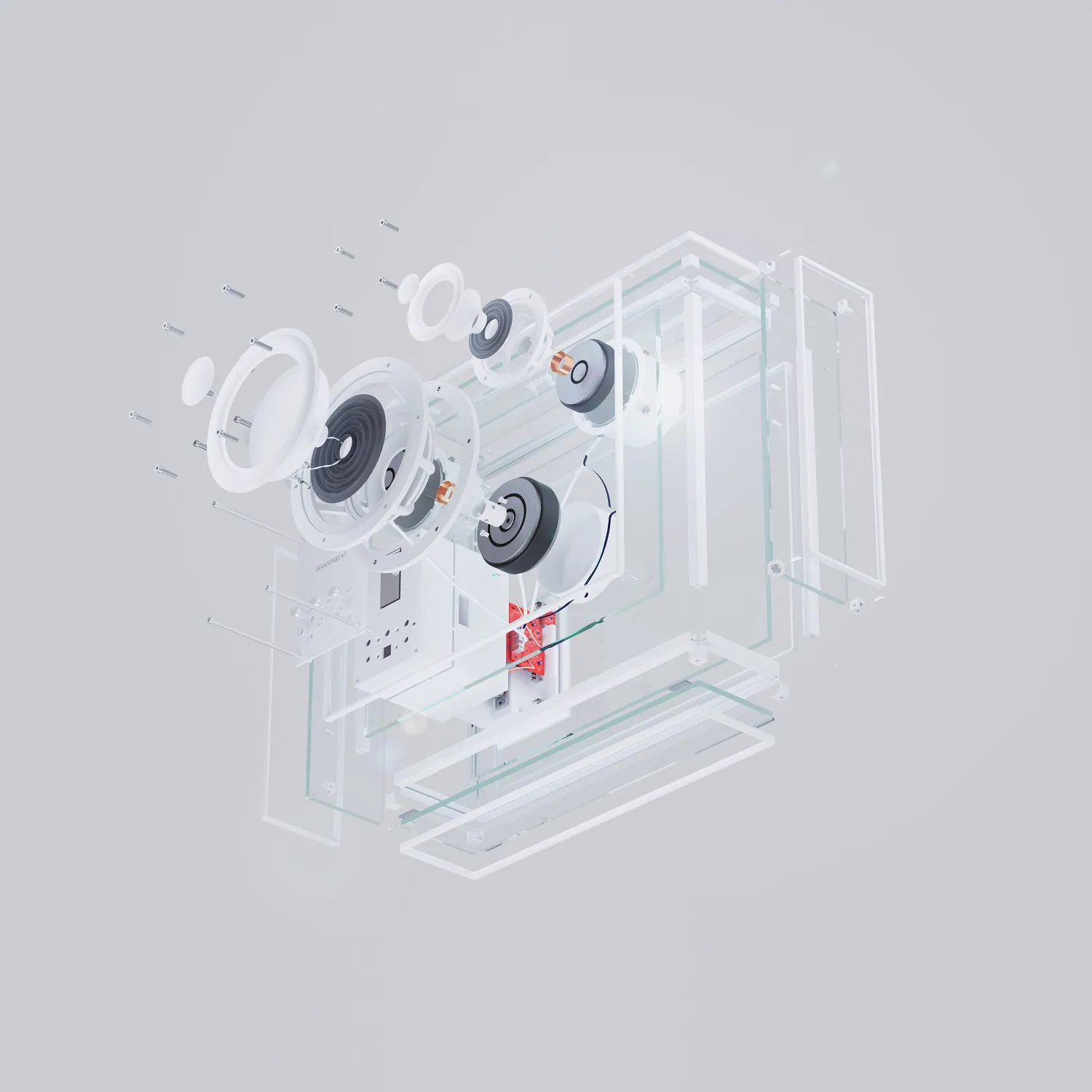 Transparent White Speaker 6, Design Authority