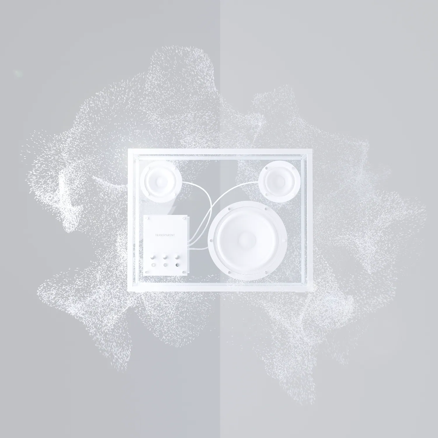 Transparent White Speaker 3, Design Authority
