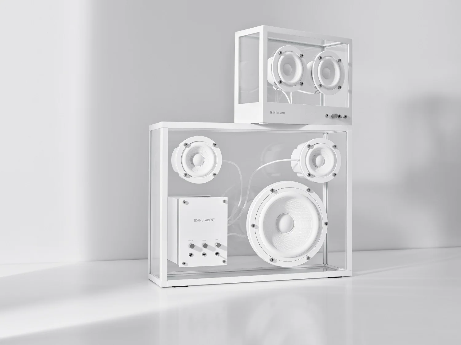 Transparent White Speaker 2, Design Authority