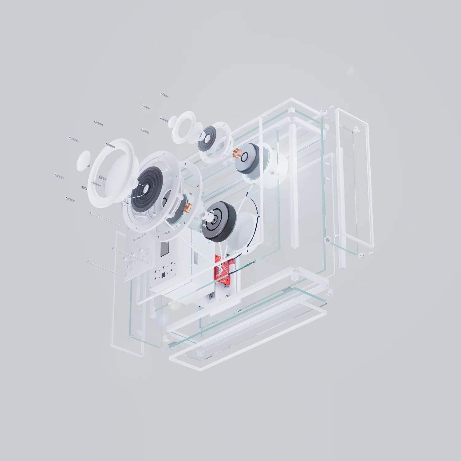 Transparent White Speaker 6, Design Authority