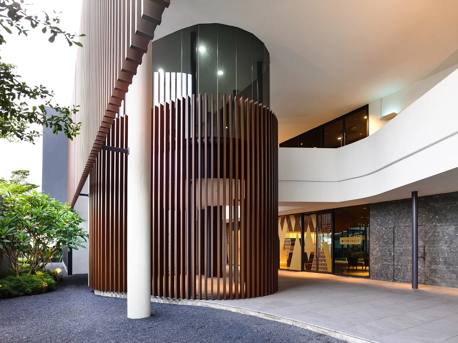 Singapore Wine Vault Office, Design Authority